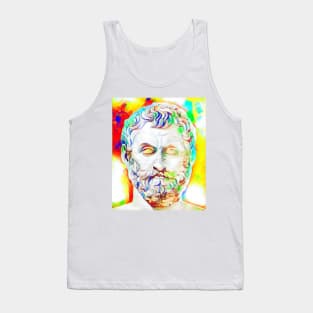 Thales of Miletus Portrait | Thales of Miletus Artwork 11 Tank Top